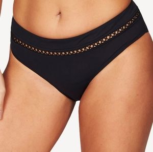 Sea Level Lola Mid rise lattice bikini brief